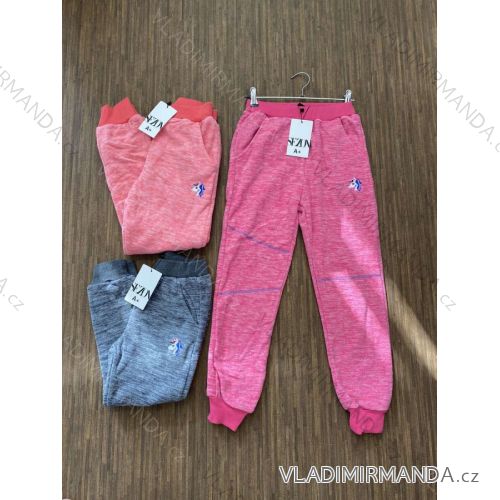 Warm children's tracksuits for girls (98-128) SEASON SEZ22X-2329