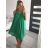 Elegant short-sleeved women's dress (uni s-m) ITALIAN FASHION IMM225969