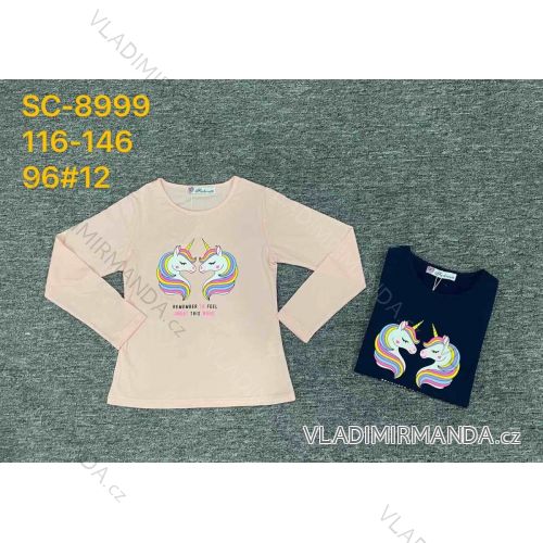 T-shirt long sleeve children's girls girls (116-146) ACTIVE SPORT ACT21HZ-8643