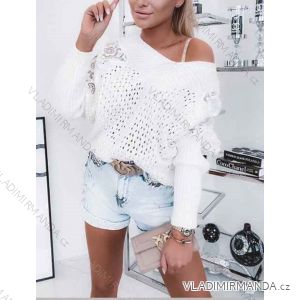 Women's Long Sleeve Sweater (S / M ONE SIZE) ITALIAN FASHION IMWD22361