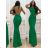 Women's elegant long dress with straps (S/M ONE SIZE) ITALIAN FASHION IMM22LS9714