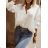 Women's Oversize Long Sleeve Shirt (S/M/L/XL ONE SIZE) ITALIAN FASHION IMD22794