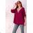 Women's Oversize Long Sleeve Tunic (S/M ONE SIZE) ITALIAN FASHION IMPLI222674