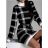 Women's Long Sleeve Turtleneck Knitted Dress (S/M ONE SIZE) ITALIAN FASHION IMWB22265