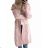 Women's Long Sleeve Knitted Hooded Cardigan (S/M/L ONE SIZE) ITALIAN FASHION IMWB22266