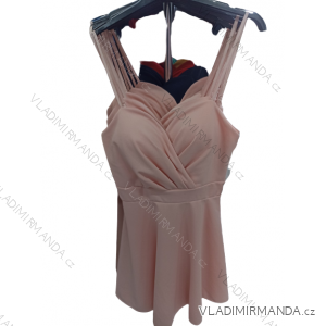 Women's strapless mini dress (S/M ONE SIZE) ITALIAN FASHION IM722196