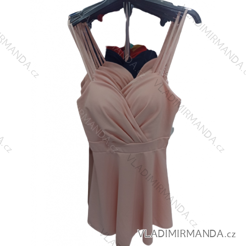 Women's strapless mini dress (S/M ONE SIZE) ITALIAN FASHION IM722196