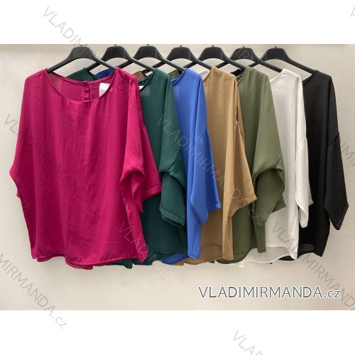 Women's Oversize Long Sleeve Tunic (S/M ONE SIZE) ITALIAN FASHION IMPDY22HEF508120