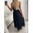 Women's Long Elegant Party Sleeveless Dress (S/M ONE SIZE) ITALIAN FASHION IMM22FS52701 S/M black