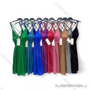 Women's elegant strapless dress (S/M ONE SIZE) ITALIAN FASHION IMPHD2221085-2