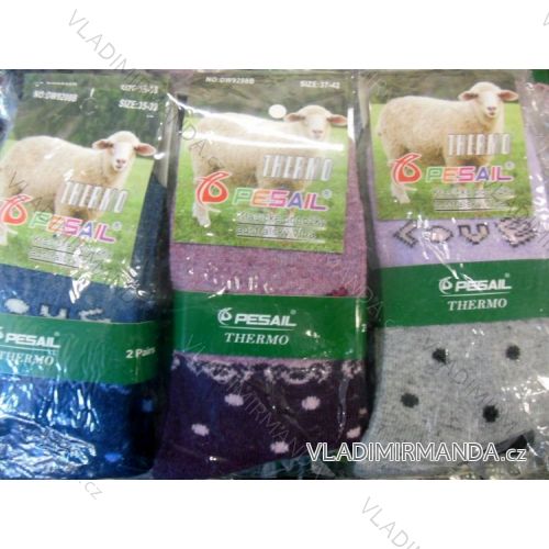 Socks warm thermo wool ladies (35-42) PESAIL DW9208B
