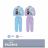 Pajamas long frozen baby girl (3-8 years) SETINO 831-534 / PRE