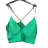 Šaty letní na ramínka dámské (S/M ONE SIZE) ITALSKÁ MÓDA IMPBB22B21841 Green S/M