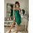 Women's elegant party long sleeve dress (S/M ONE SIZE) ITALIAN FASHION IM322282