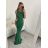 Women's elegant long dress with straps (S/M ONE SIZE) ITALIAN FASHION IMM22LS9714