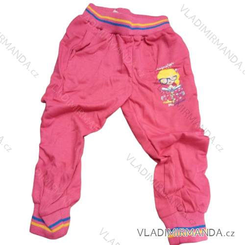 Sweatpants for girls (98-128) LUCKY LAX BLO22002