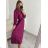 Elegant icecool long strapless dress for women (S / M ONE SIZE) ITALIAN FASHION IMM22921 cherry S/M