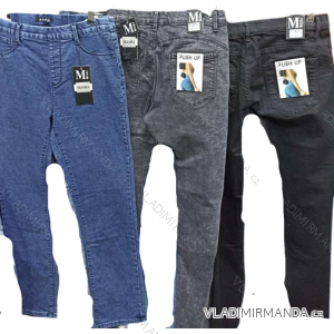 Rifle jeans dlouhé dámské (L/XL-4XL/5XL) M.SARA MSR22MD7009-2