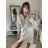 Women's elegant party long sleeve dress (S/M ONE SIZE) ITALIAN FASHION IM322282