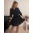 Summer Long Shirt Short Sleeve Women's Dress (S / M ONE SIZE) ITALIAN FASHION IMWB222483