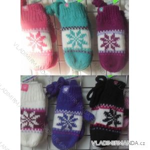 Gloves knitted hot winter baby boys girls and boys (one size) ECHT C002
