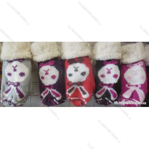 Gloves knitted hot winter baby youth (one size) ECHT C011
