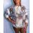 Dress with 3/4-sleeve ladies pocket (uni sl) ITALIAN Fashion IMWD20529