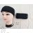 Women's knitted headband (ONE SIZE) DELFIN DEL20EGA-25