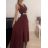 Long formal elegant ball gown dress (UNI s-m) ITALIAN FASHION IMM20FL5620