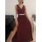 Long formal elegant ball gown dress (UNI s-m) ITALIAN FASHION IMM20FL5620