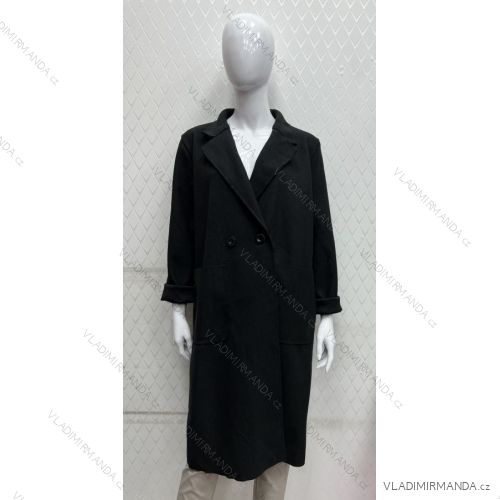 Women's Fluffy Long Sleeve Coat (L/XL ONE SIZE) ITALIAN FASHION IMWD223375