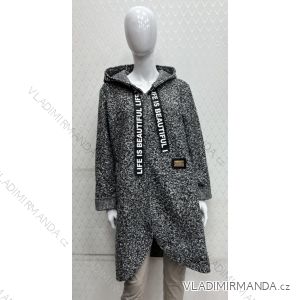 Women's Plus Size Autumn Lamb Coat (XL/2XL ONE SIZE) ITALIAN FASHION IMWD223377