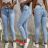 Jeans long high waist women (M-4XL) JEANS JAW216571