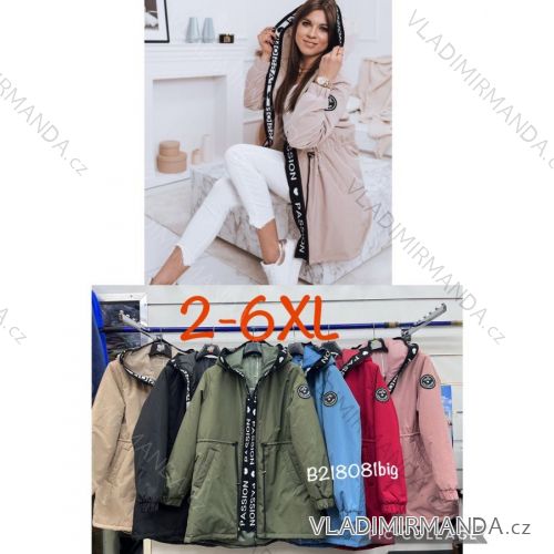 Autumn Women's Plus Size Jacket (2XL-6XL) POLISH FASHION PMWB22B218081