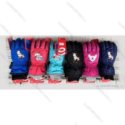 Gloves mittens ski children's boys (3-8 years) ECHT C074