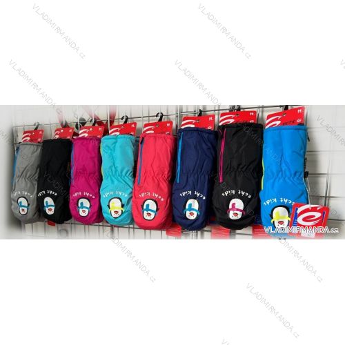 Ski mittens for children, girls and boys (3-5 years) ECHT ECHT19C083