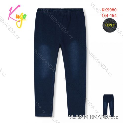 Jeans sweatpants warm boys (134-164) KUGO YZ8022