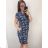 Women's short sleeve dress oversized (L-3XL) POLISH FASHION PMF20013