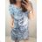 Women's short sleeve dress oversized (L-3XL) POLISH FASHION PMF20013