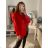 Women's Oversize Long Sleeve Shirt (S/M/L/XL ONE SIZE) ITALIAN FASHION IMD22794