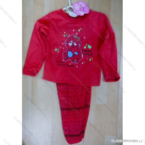 Pajamas long warm velvet baby girl (98-128) VALERIE DREAM GB-4945S / 02
