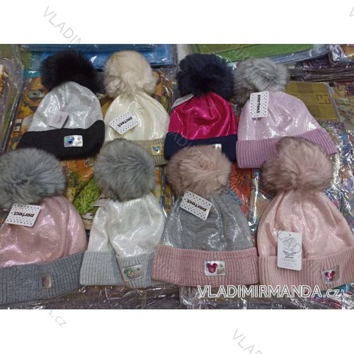 Girls' winter warm cap (2-5 years) POLAND PRODUCTION PV9212521