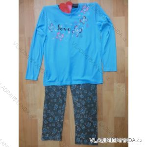 Ladies pajamas long (m-xxl) IRIS FLOWER 26-610
