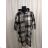 Women's coat (2X/3XL ONE SIZE) Italian fashion IM822franscesca