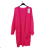 Women's Long Sleeve Knitted Cardigan (S/M ONE SIZE) ITALIAN FASHION IMPLI227095