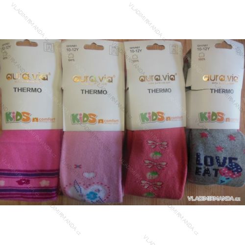 Infant thermo pants, children and adolescent girls (1-12 years) AURA.VIA GHVN81
