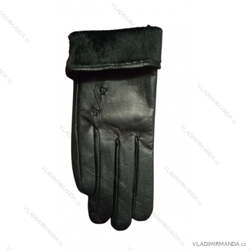 Women's leather fingerless gloves (ONE SIZE) SANDROU SAN20SZK2