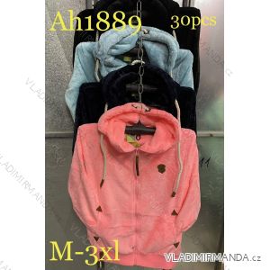 Sweatshirt warm velvet zipper women (m-3xl) VINTE VIN19AH-1889