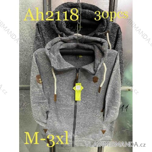 Sweatshirt warm velvet zipper women (m-3xl) VINTE VIN19AH-1888