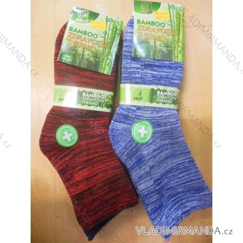 Socks warm thermo health bamboo ladies fashion model (35-42) AMZF PB-5409
